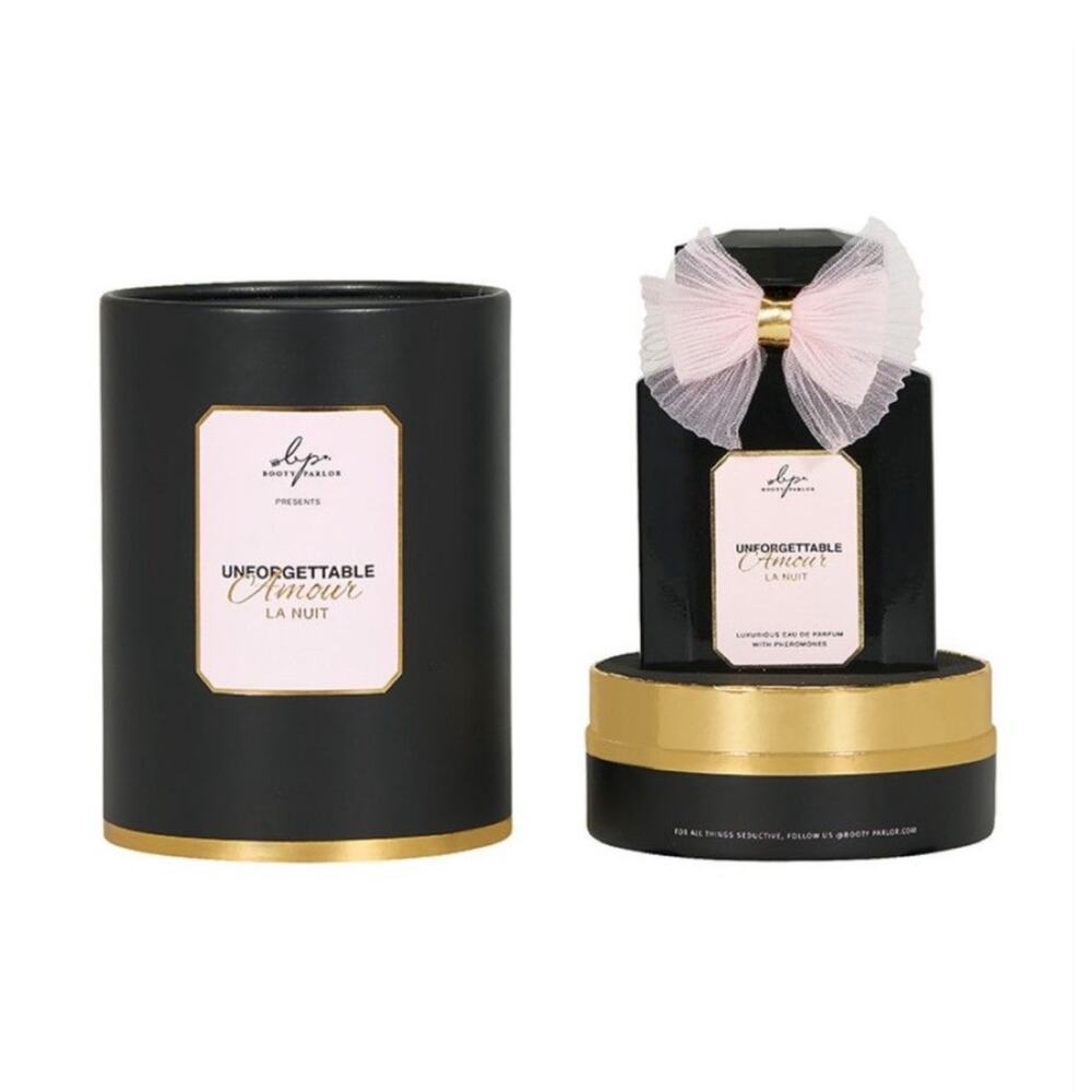 Booty Parlor Unforgettable Amour La Nuit PERFUME W/ Pheromones NIB 3.3oz
